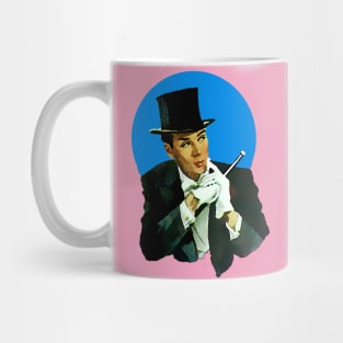 Show man in tailcoat, cane and top hat Mug